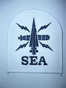 ROYAL NAVY TRADE PATCH " SEA" - Picture 1 of 1