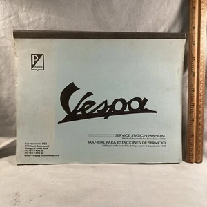 Vespa Service Station Manual, 1955 And Up Models - Picture 1 of 3
