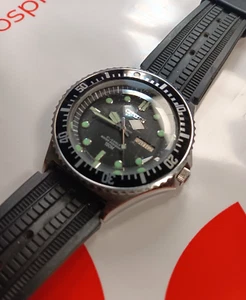 Vintage Citizen Automatic 150M Day-Date Divers Watch Stainless #51-2273 (Used) - Picture 1 of 14