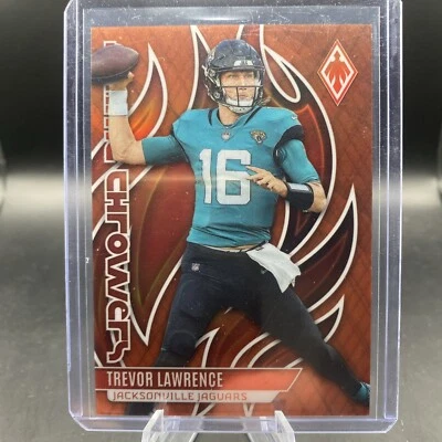 Trevor Lawrence 2023 Panini Phoenix - Flame Throwers Orange #FLA-22 - Image 1 of 4