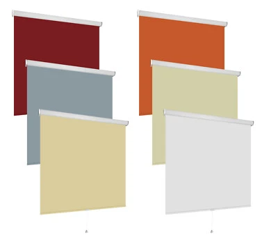 Verdunkelungsrollo Verdunklungsrollo Tür Fenster Rollo Springrollo Thermorollo - Bild 1 von 2