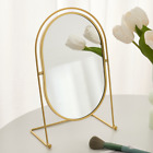 Iron Frame Vanity Mirror Iron Art Desktop Cosmetic Mirror  Student Dormitory