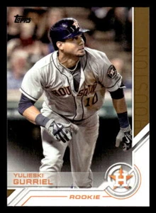 2017 Topps #S-162 Salute Yulieski Gurriel Houston Astros - Picture 1 of 2