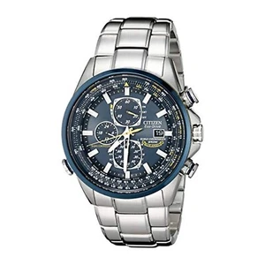 Citizen Blue Angels World Chrono A-T Eco-Drive Atomic Watch AT8020-54L - Picture 1 of 3