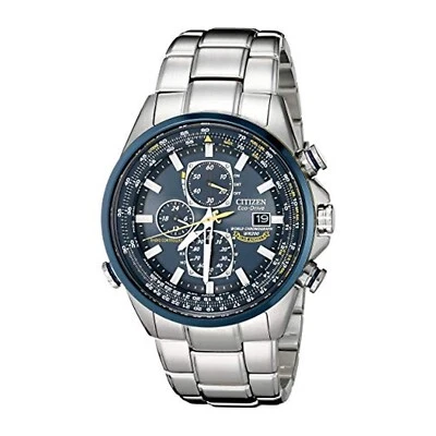 Reloj atómico Citizen Blue Angels World Chrono A-T Eco-Drive AT8020-54L Foto 1 de 3