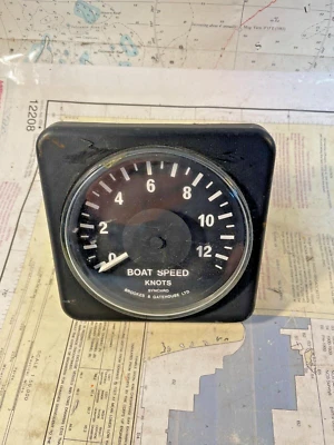 B&G H2000/Synchro Boat Speed Knots/Analogue Gauge - Image 1 of 4