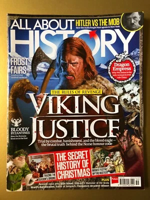 All About History Magazine #59 2018 Cover Viking Justice, Hitler vs The Mob 942c - Image 1 of 3