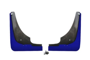 1997-2004 C5 Corvette Front 2pc Painted Splash Guards Pair Electron Blue 21U - Picture 1 of 1