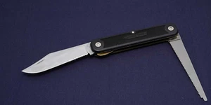 Sierra de cuchillo WESTERN 955 acabado plano acero alto carbono 117 mm bloqueo de revestimiento Zytel - Imagen 1 de 14
