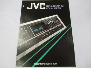 JVC Graphic Equalizer EQ SEA-80 SEA50 SEA-7070 Original Catalogue brochure Japan - Picture 1 of 5