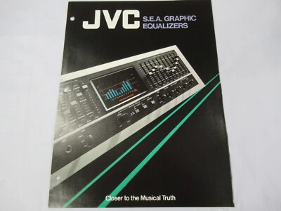 JVC Graphic Equalizer EQ SEA-80 SEA50 SEA-7070 Original Catalogue brochure Japan - Image 1 of 4