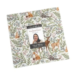 Woodland Winter for Moda Charm Pack 42 x 10" Precut Quilt Squares, 100% Cotton - Picture 1 of 3