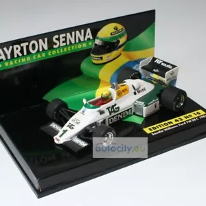 MINICHAMPS WILLIAMS FORD FW08C #16 AYRTON SENNA 540834301 - Picture 1 of 5