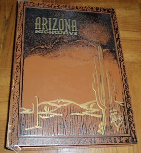 1989 ARIZONA HIGHWAYS BINDER - LOT OF TWELVE (12) - IN DESERT SCENE BINDER - Picture 1 of 16