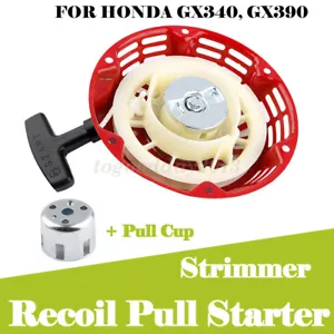 FOR HONDA GX340, GX390 Recoil PullStarter Pull Start Starter Assy. With cup - Picture 1 of 7