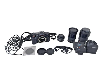 Lente para cámara fotográfica Minolta Maxxum 5000 AF SLR 2800AF Tiffen 55 mm Haze-1 28-55/50 Foto 1 de 4