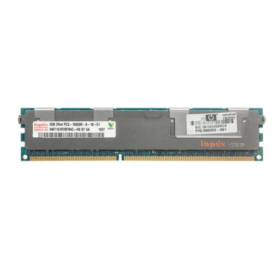For Hynix 4 GB RAM 2RX4 PC3-10600R DDR3 1333MHz ECC REG Registered Server Memory - Image 1 of 2