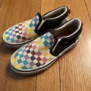 Sneakers Vans a quadri da bambina e giovane taglia 13 Missy Old Skool - Foto 1 di 8