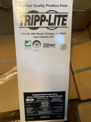 Tripp Lite 4 Outlets Medical-Grade Power Strip PS415HGULTRA Medical-Grade Power - Image 1 of 2