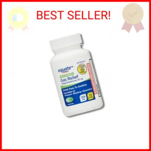 Equate Gas Relief, Simethicone 125 mg, Bloating Relief Extra Strength Softgels, - Picture 1 of 2