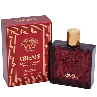 VERSACE EROS FLAME de Versace para hombres colonia EDP 3.3 / 3.4 oz nuevo en caja Foto 1 de 4