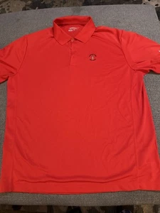 Nike Golf Harbour Town Golf Links XL Red Dri-Fit - Picture 1 of 3