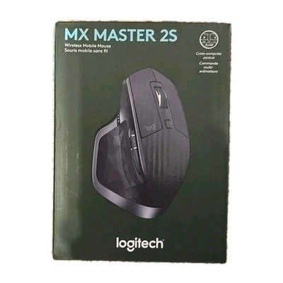 Logitech MX Master 2S Graphite Wireless Laser Mouse 910-005965 7-button - Image 1 of 4