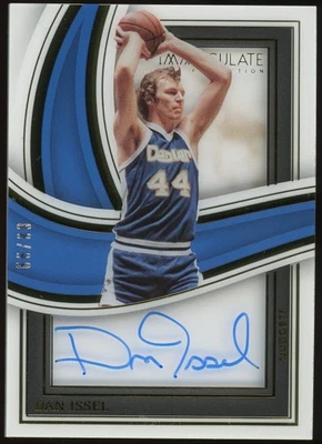 Immaculate Dan Issel Shadowbox Signatures 2022 automático/99 #SBS-DAN Nuggets Foto 1 de 2