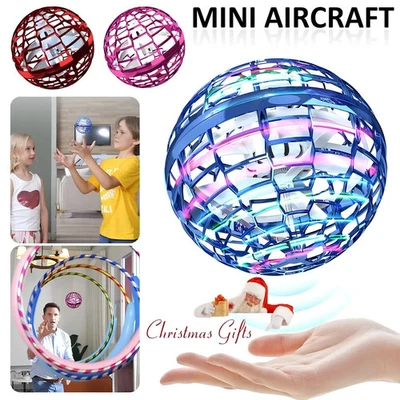 New Pro Flying Ball Space Orb Magic Mini Drone UFO Boomerang Boy Girl Toy Gift - Image 1 of 4