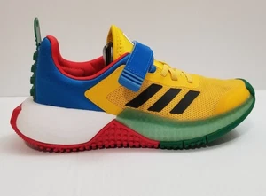 Adidas Lego Sport EL K FY8440 Boys Multicolor Running Sneaker Shoes Youth Sz 2.5 - Picture 1 of 13