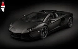 POCHER 1/8 LAMBORGHINI AVENTADOR LP700-4 ROADSTER NERO NEMESIS - Immagine 1 di 1