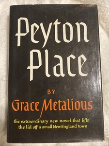 Peyton Place Grace Metalious 1956 Original Edition Messner HC Schutzumschlag Gut - Bild 1 von 13