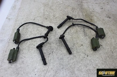 98-01 HONDA INTERCEPTOR 800 VFR800 BOBINAS DE ENCENDIDO BOBINA BUJÍA JUEGO TAPAS  Foto 1 de 4