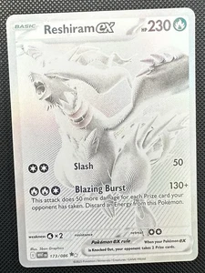 Pokemon TCG Reshiram EX S&V White Flare 173/086 Black White Rare - Picture 1 of 10