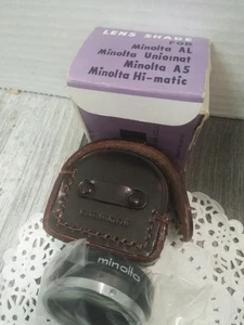 N.O.S. Minolta D42KA 42mm Metal Lens Hood Shade, FOR MINOLTA AL, A5, HI-MATIC - Picture 1 of 5