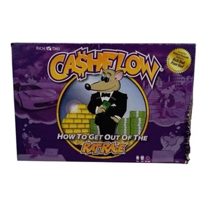 Rich Dad CASHFLOW Strategic Investing & Educational Board Game, Purple Redesign - Picture 1 of 5