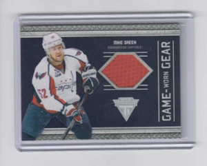 11/12 Panini Titanium Washington Capitals Mike Green Game Gear GUJ card #48 - Bild 1 von 2