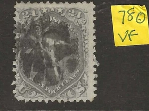 US Scott #78 Fine Fancy Cancel, sharp, 24c Used as shown, the one you want! - Picture 1 of 2