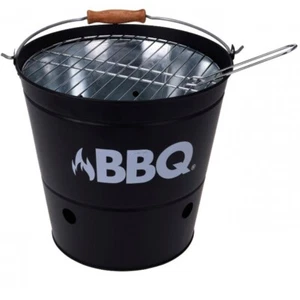 30CM PORTABL Bucket Barbecue Grill Outdoor Grill Picnic Bucket Camping BBQ Grill - Picture 1 of 8