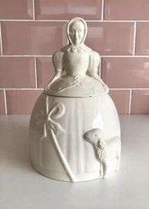 Vintage Ridgway Little Bo Peep Biscuit Cookie Jar 1950’s - Picture 1 of 14