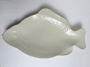 Large Lenox Fish Platter Seaport Collection - Picture 1 of 4