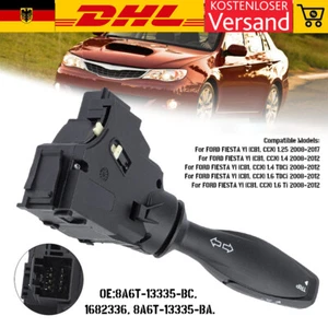Schwarz Blinkerschalter für Ford Fiesta VI 2008 2017 8A6T-13335-BC 1682336 - Bild 1 von 24