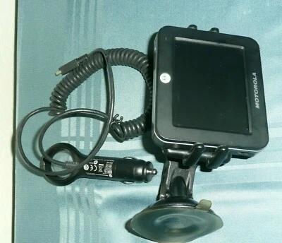 Motorola Motonav TN20 Automotive Portable GPS Receiver Navigation System Bundle - Image 1 of 4