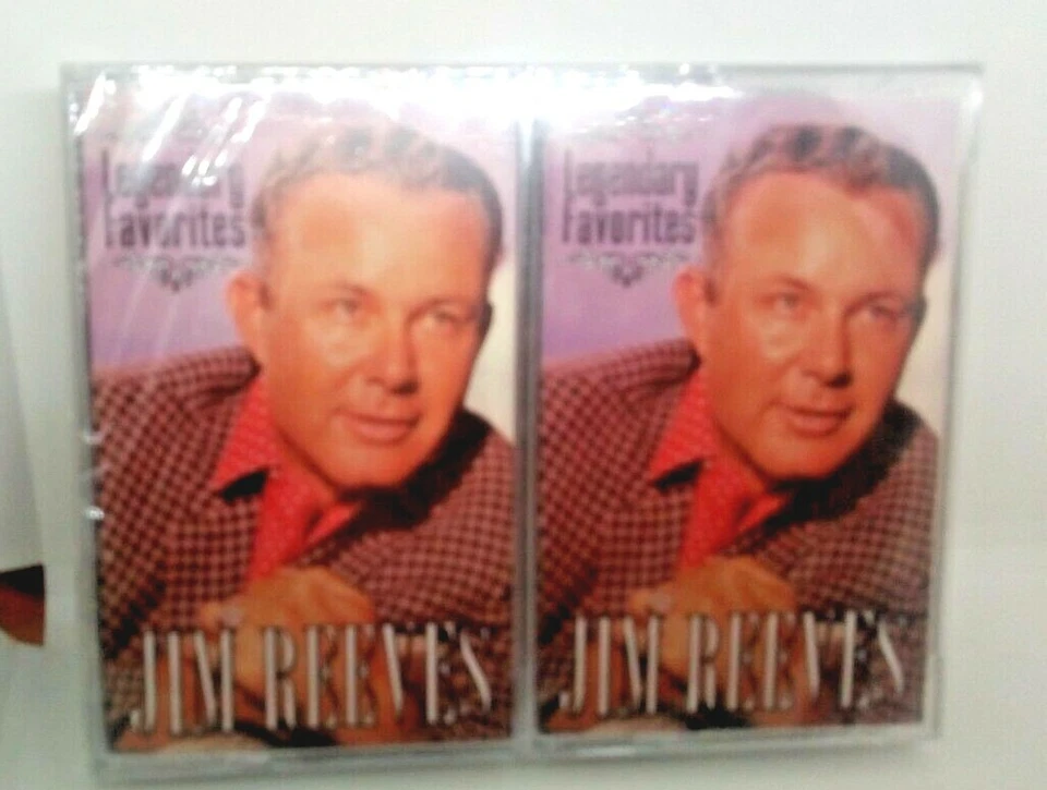 Jim Reeves Legendary Favorites - 2- Cassette Tapes 1997 BMG Sealed Brand New - Image 1 of 1