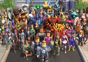NEW ROBLOX GAME MOVIE POSTER PREMIUM WALL ART PRINT SIZE A5-A1 - Picture 1 of 6
