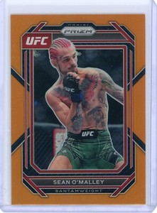 2023 Panini Prizm UFC Sean O’Malley Orange Prizm /99 No. 156