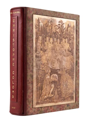 PAUL CLAUDEL - Le Livre de Christophe Colomb -EXEMPLAIRE UNIQUE SUR JAPON- 1956 - Photo 1/4