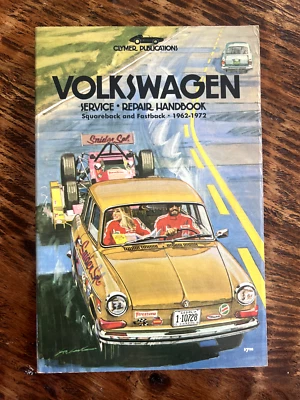 Libro de servicio 1962-1972 propietarios de Volkswagen, mecánico clásico Squareback Fastback Foto 1 de 4