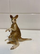 SCHLEICH Kangaroo with Joey (Retired) Figure 