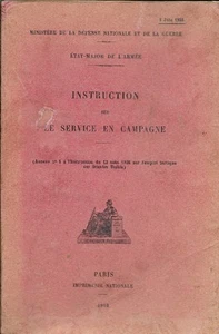 ANLEITUNG ZUM FELDDIENST. Ministerium für Landesverteidigung 1938 - Bild 1 von 1